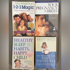 Bundle 4 books / Pregnancy Childbirth Newborn Parenting
